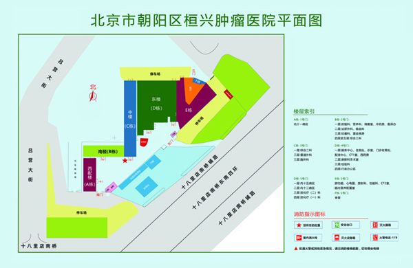 操我网址北京市朝阳区桓兴肿瘤医院平面图